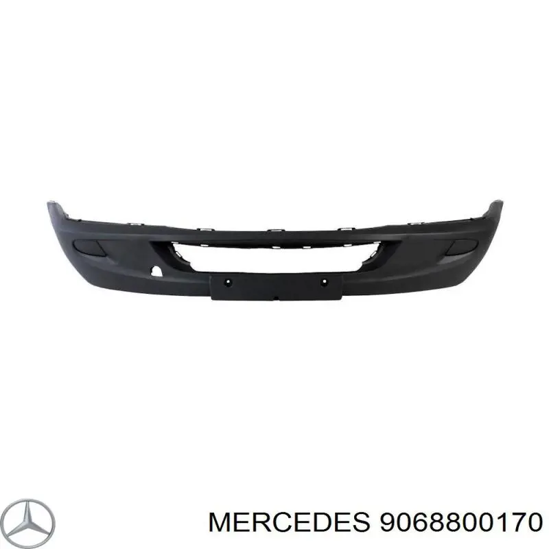9068800170 Mercedes Paragolpes delantero