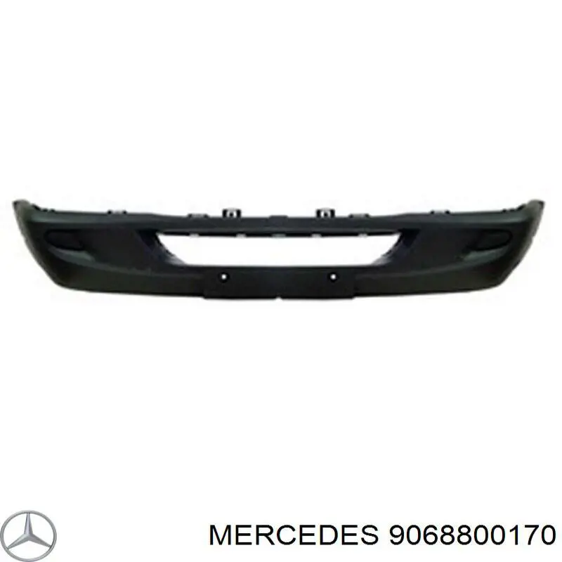 Parachoques delantero Mercedes 9068800170 precio, desde 105,75 EUR