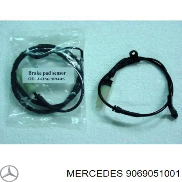 9069051001 Mercedes sensor abs trasero izquierdo