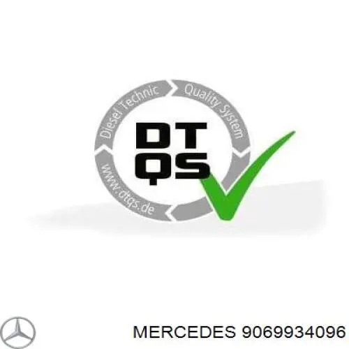 9069934096 Mercedes correa trapezoidal
