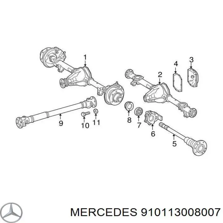 910113008007 Mercedes