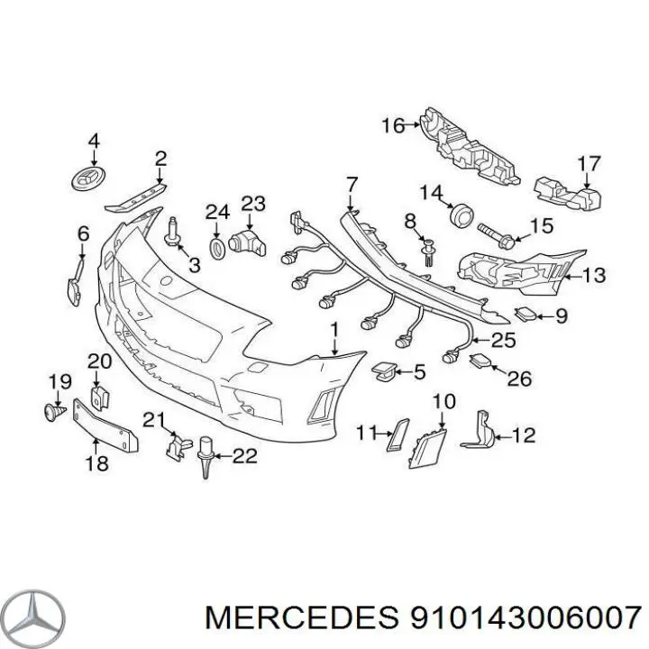 910143006007 Mercedes