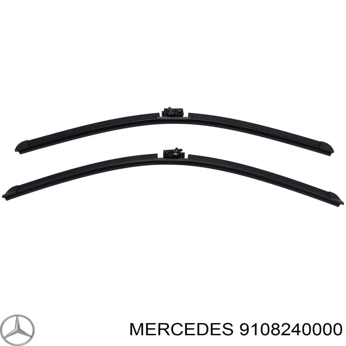 Escobilla del limpiaparabrisas del lado del conductor 9108240000 Mercedes