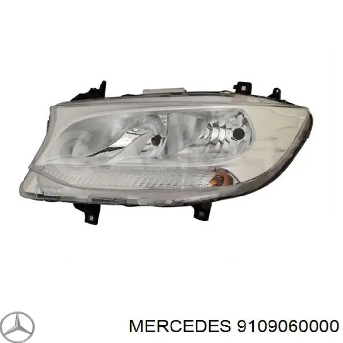 9109060000 Mercedes faro izquierdo