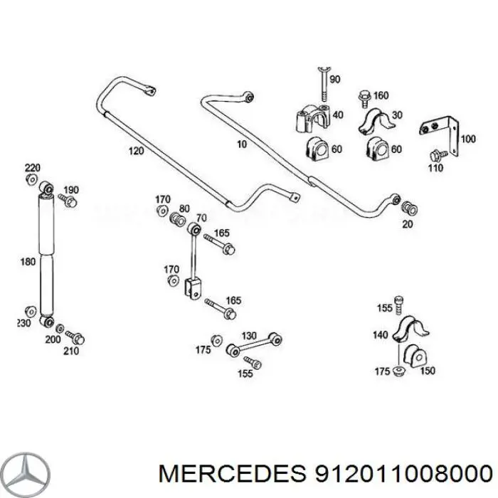  Mercedes N912011008000 precio, desde 4,66 EUR