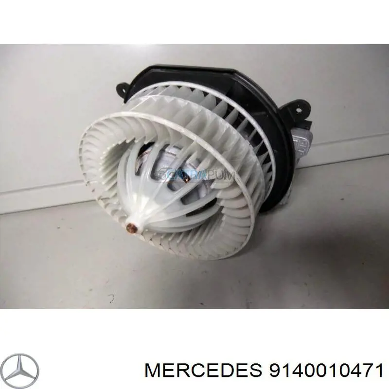 9140010471 Mercedes resitencia, ventilador habitáculo