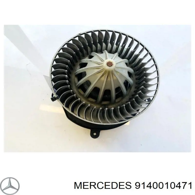 Resitencia, ventilador habitáculo Mercedes 9140010471