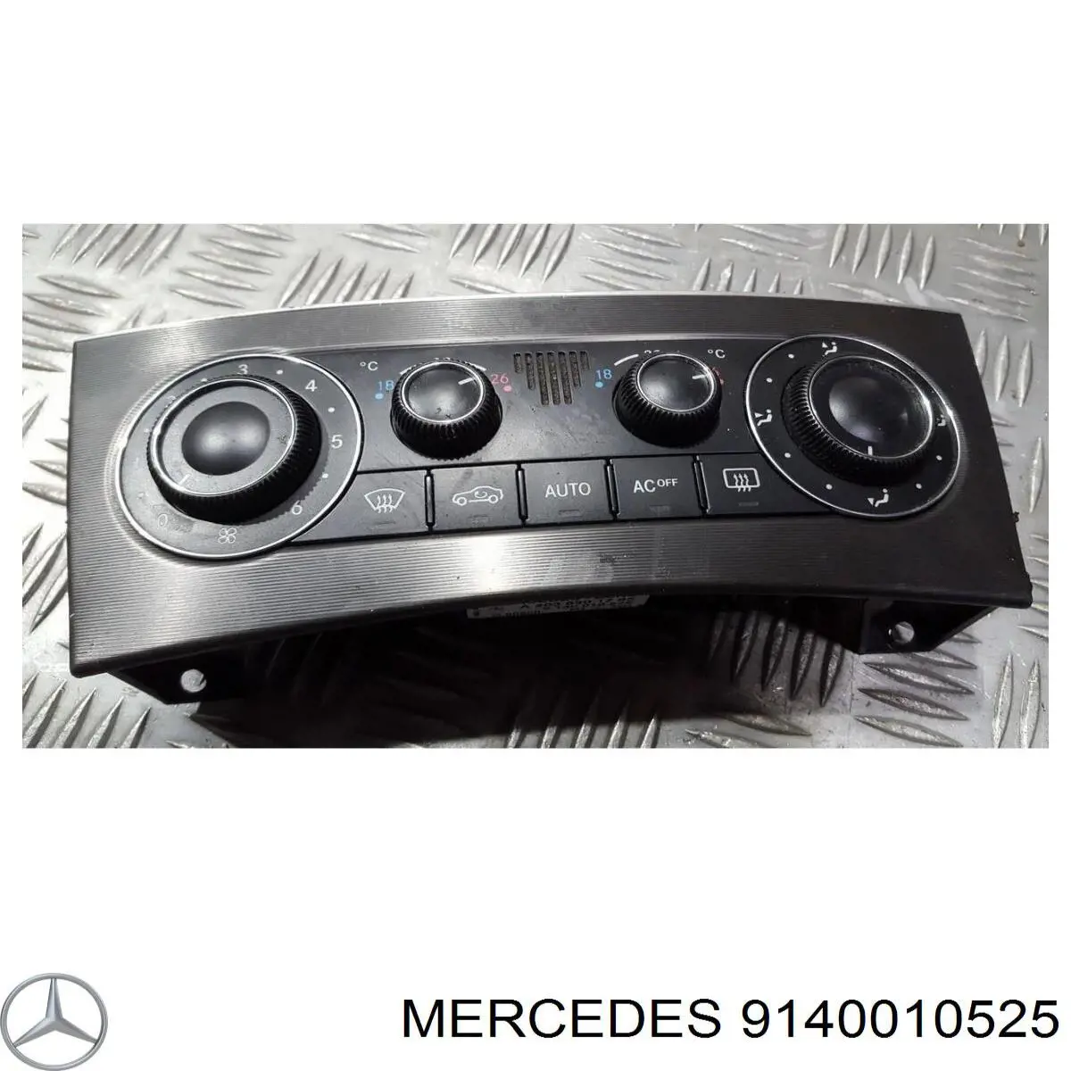 9140010525 Mercedes unidad de control, calefacción/ventilacion