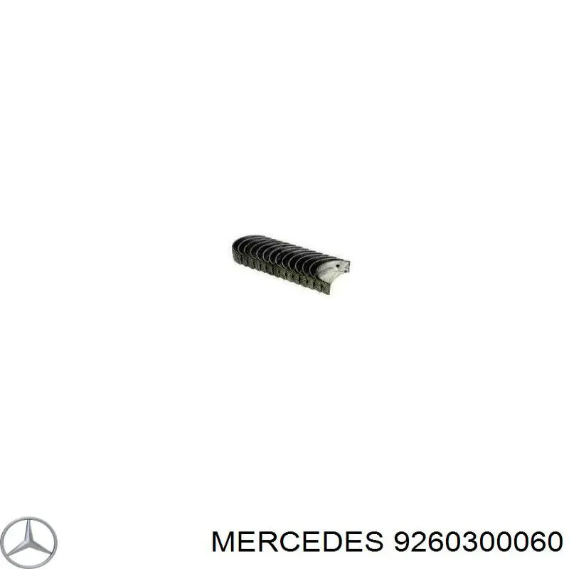 9260300060 Mercedes cojinetes de biela