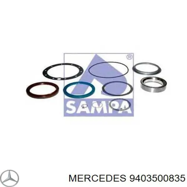 9403500835 Mercedes kit de reparación de buje trasero