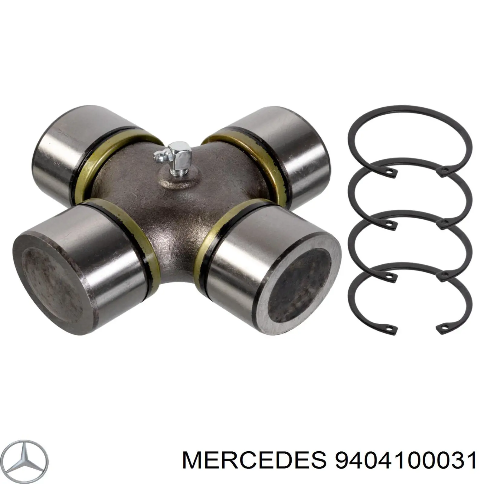 9404100031 Mercedes cruceta de árbol de cardán trasero