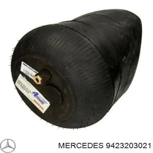 9423203021 Mercedes Bolsa de aire del eje trasero