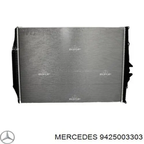 9425003303 Mercedes radiador refrigeración del motor