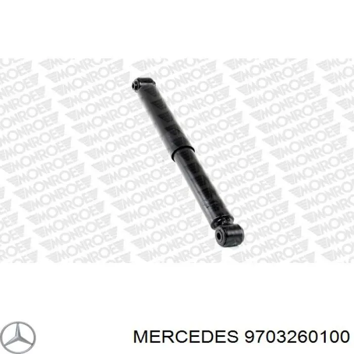 Amortiguador trasero Mercedes 9703260100 precio, desde 94,10 EUR