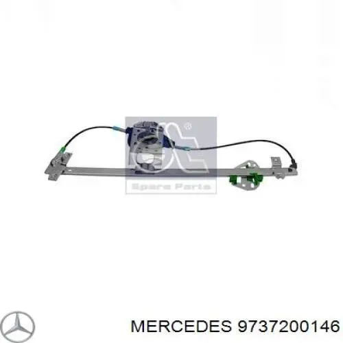 Mecanismo elevalunas delantero izquierdo Mercedes 9737200146 precio, desde 37,80 EUR