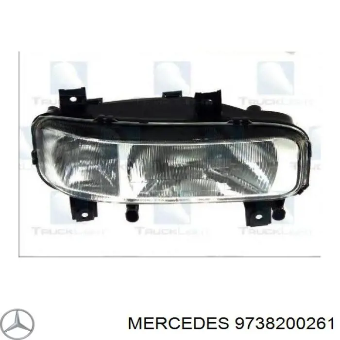 9738200261 Mercedes faro derecho