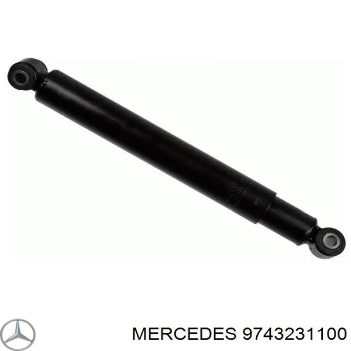 9743231100 Mercedes Amortiguador frontal