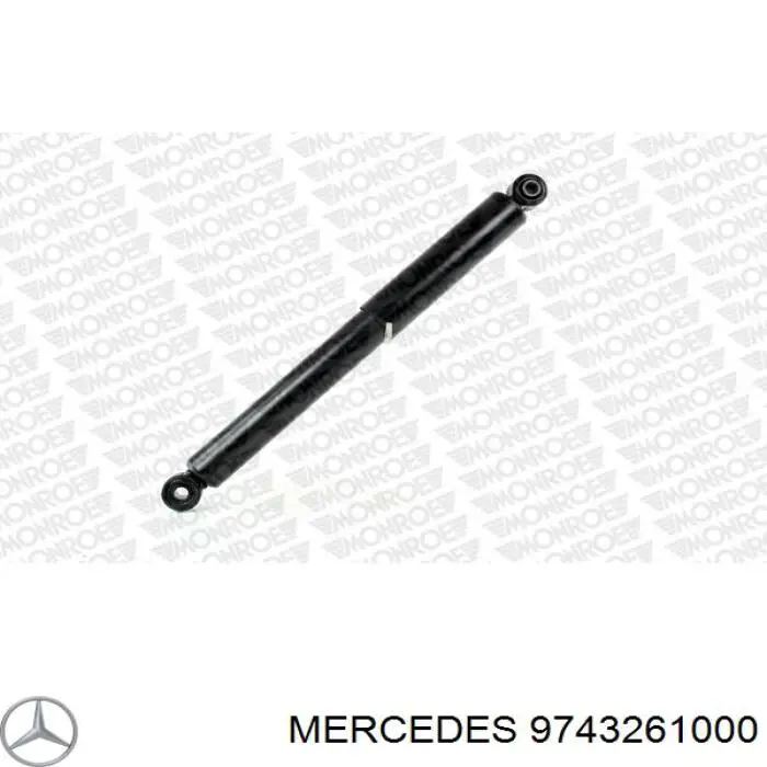 9743261000 Mercedes amortiguador trasero