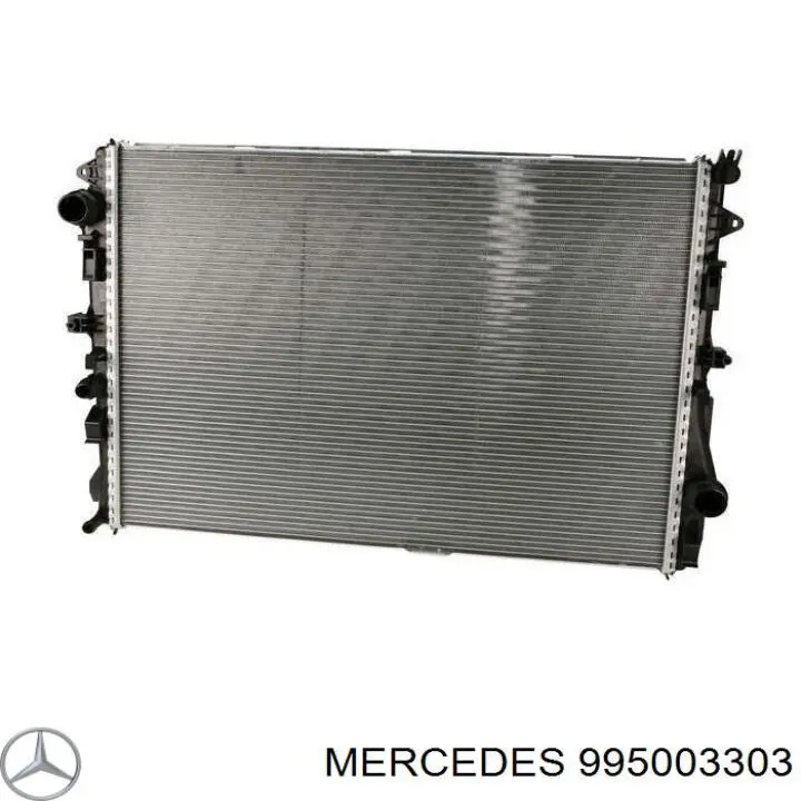 995003303 Mercedes radiador refrigeración del motor