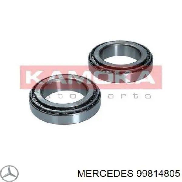 99814805 Mercedes cojinete de rueda delantero