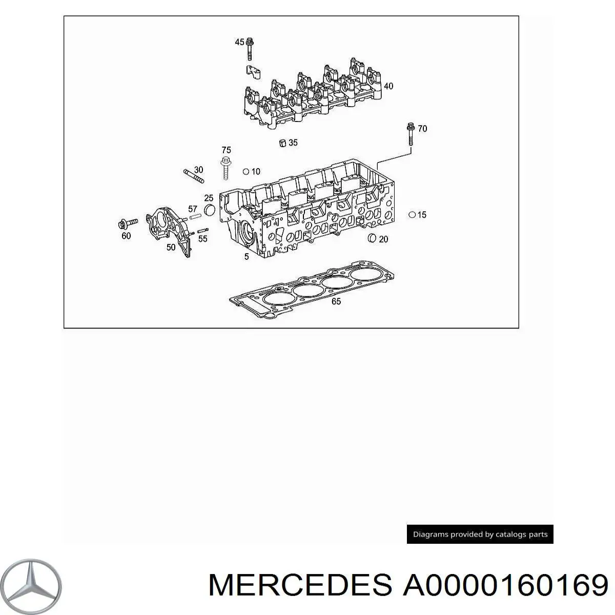 Juego tornillos culata Mercedes A0000160169 precio, desde 37,75 EUR