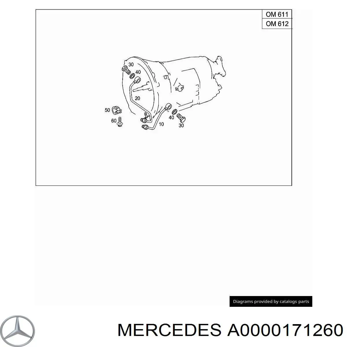  Mercedes A0002711160 precio, desde 3,86 EUR
