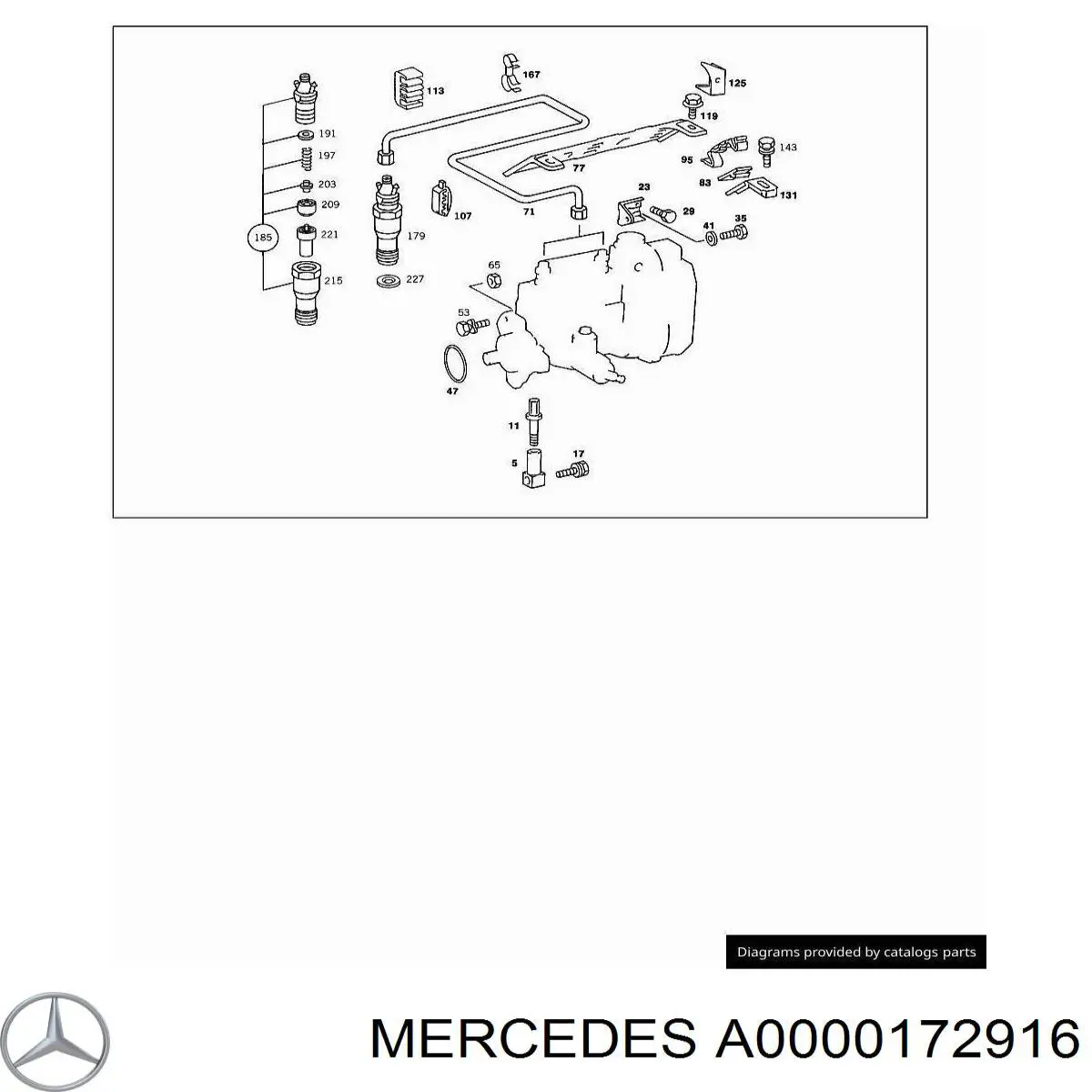  Mercedes 0000172916 precio, desde 39,01 EUR
