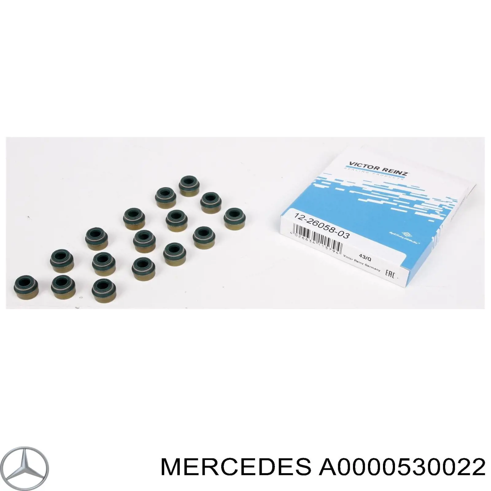 Comprar A0000530022 Mercedes Sello De Aceite De Valvula (Rascador De Aceite) Entrada/Salida