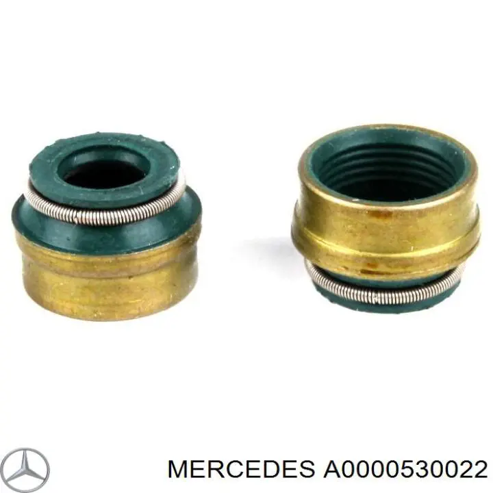 A0000530022 Mercedes sello de aceite de valvula (rascador de aceite Entrada/Salida)
