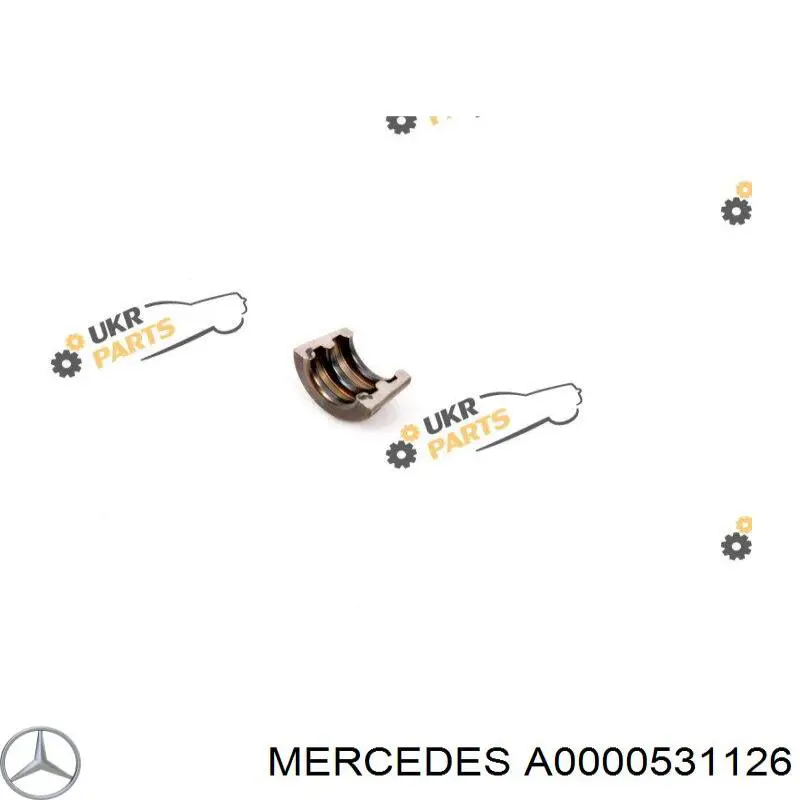 Semicono de fijación de la válvula para Mercedes G (W463)