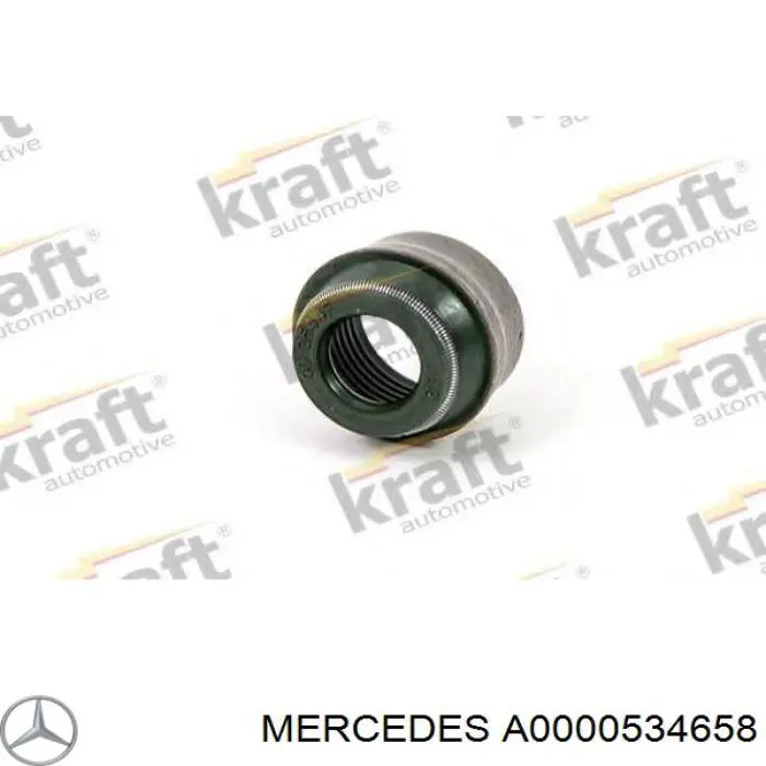 A0000534658 Mercedes sello de aceite de valvula (rascador de aceite Entrada/Salida)