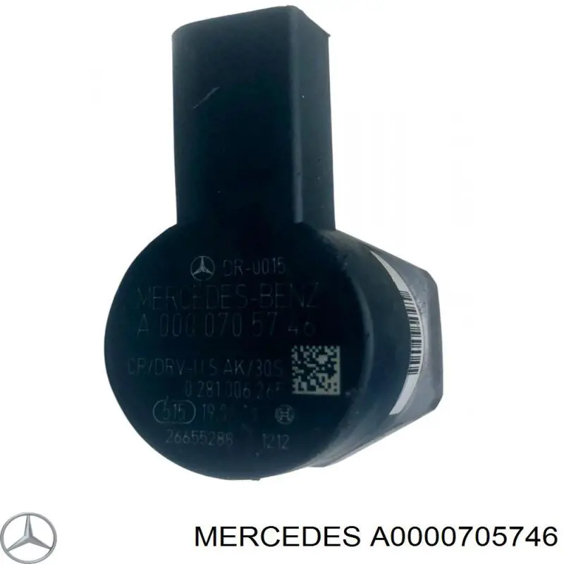 Regulador de presión de combustible Mercedes 0000705746 precio, desde 187,28 EUR