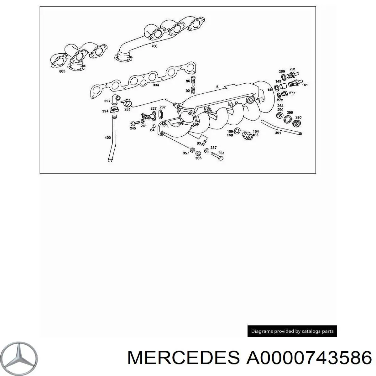 Comprar A0000743586 Mercedes 
