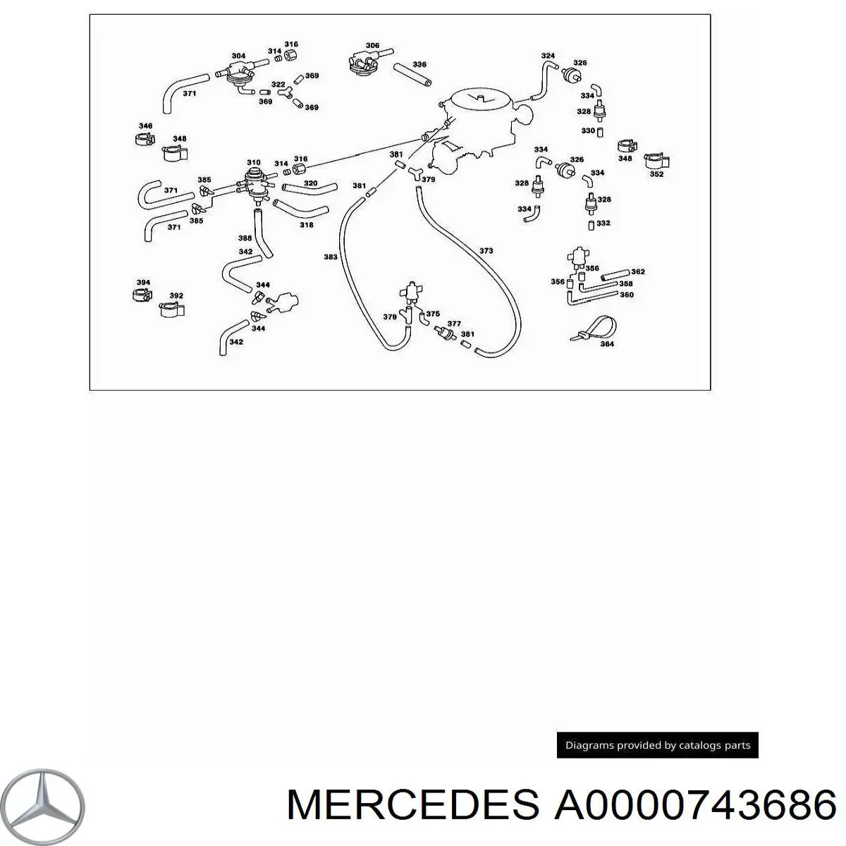 Comprar A0000743686 Mercedes 