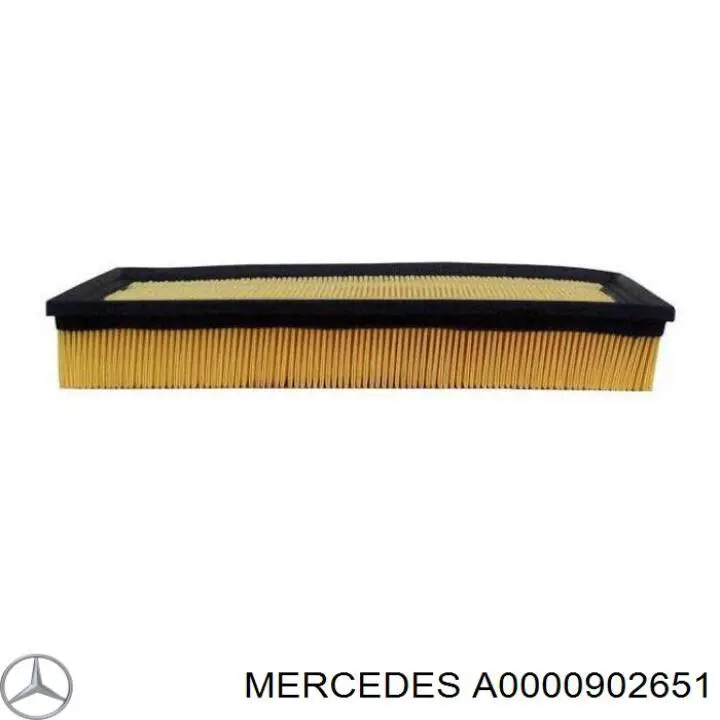 A0000902651 Mercedes filtro de aire