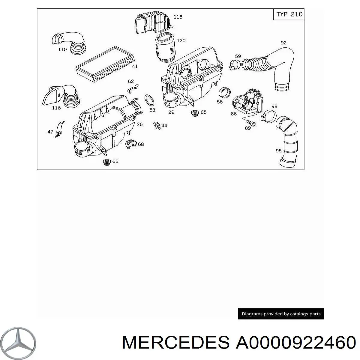  Mercedes A0000922460 precio, desde  EUR