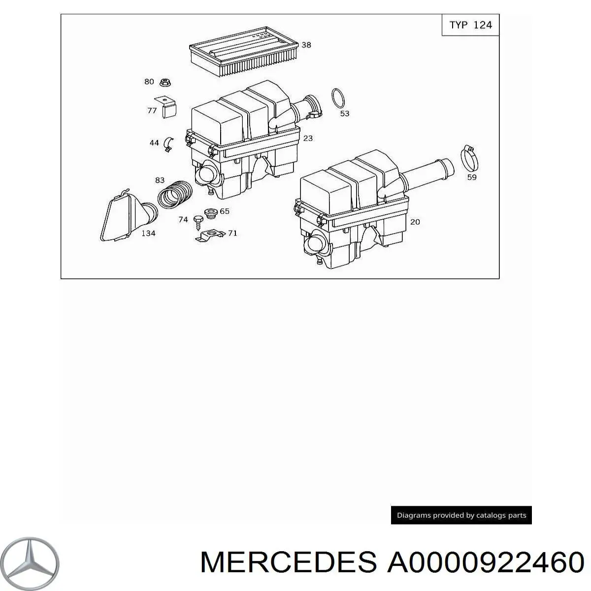 A0000922460 Mercedes