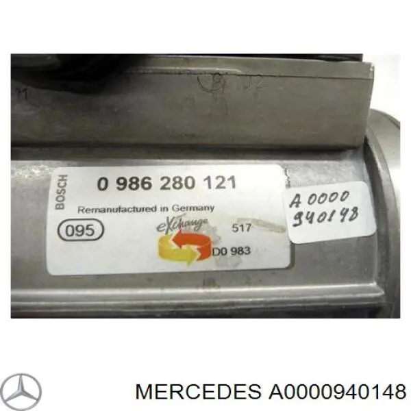 Caudalímetro A0000940148 Mercedes