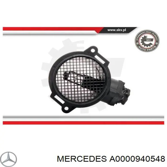A0000940548 Mercedes medidor de masa de aire