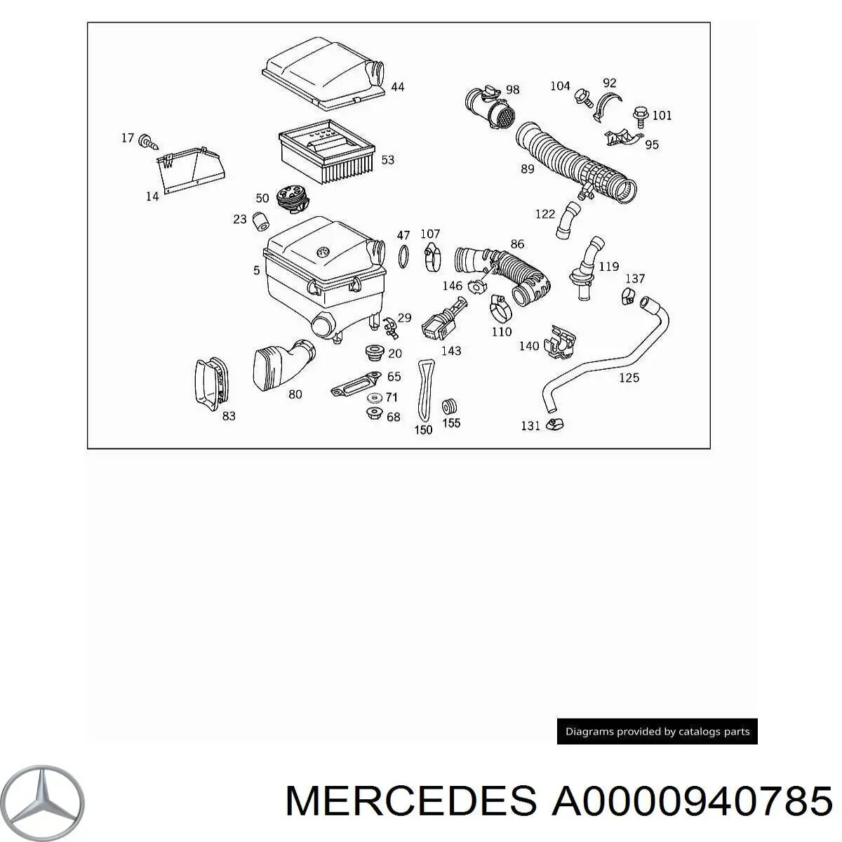 A0000940785 Mercedes 