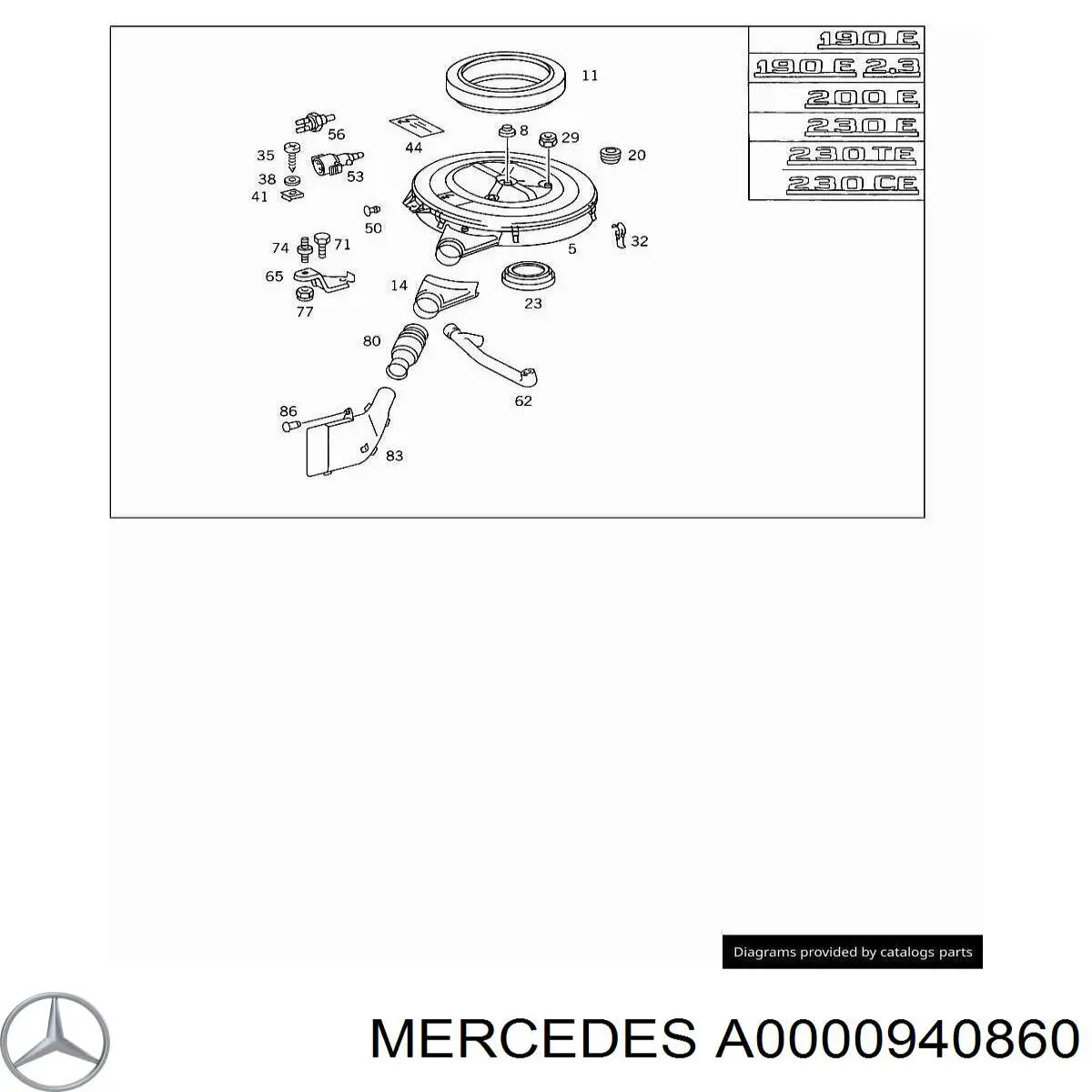  Mercedes A0000940860 precio, desde  