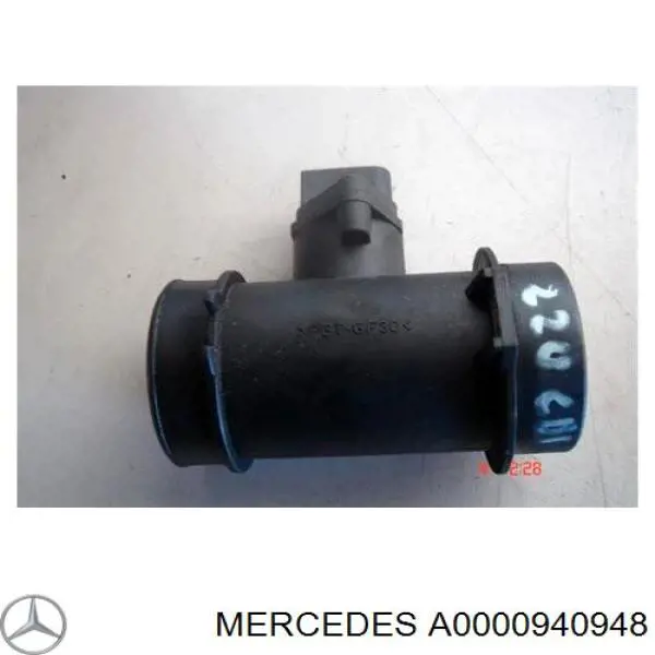 Medidor de flujo de aire Mercedes A0000940948 precio, desde 58,08 EUR