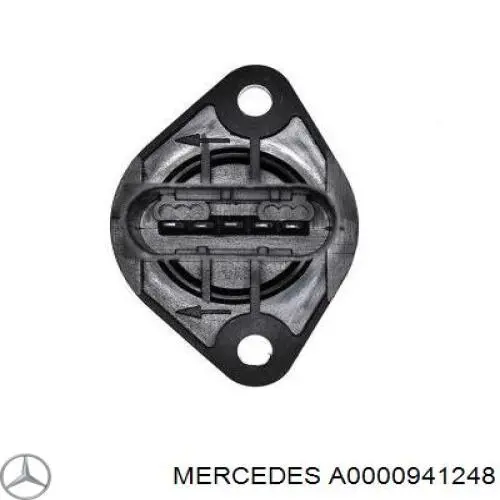 A0000941248 Mercedes sensor de flujo de aire/medidor de flujo (flujo de aire masibo)