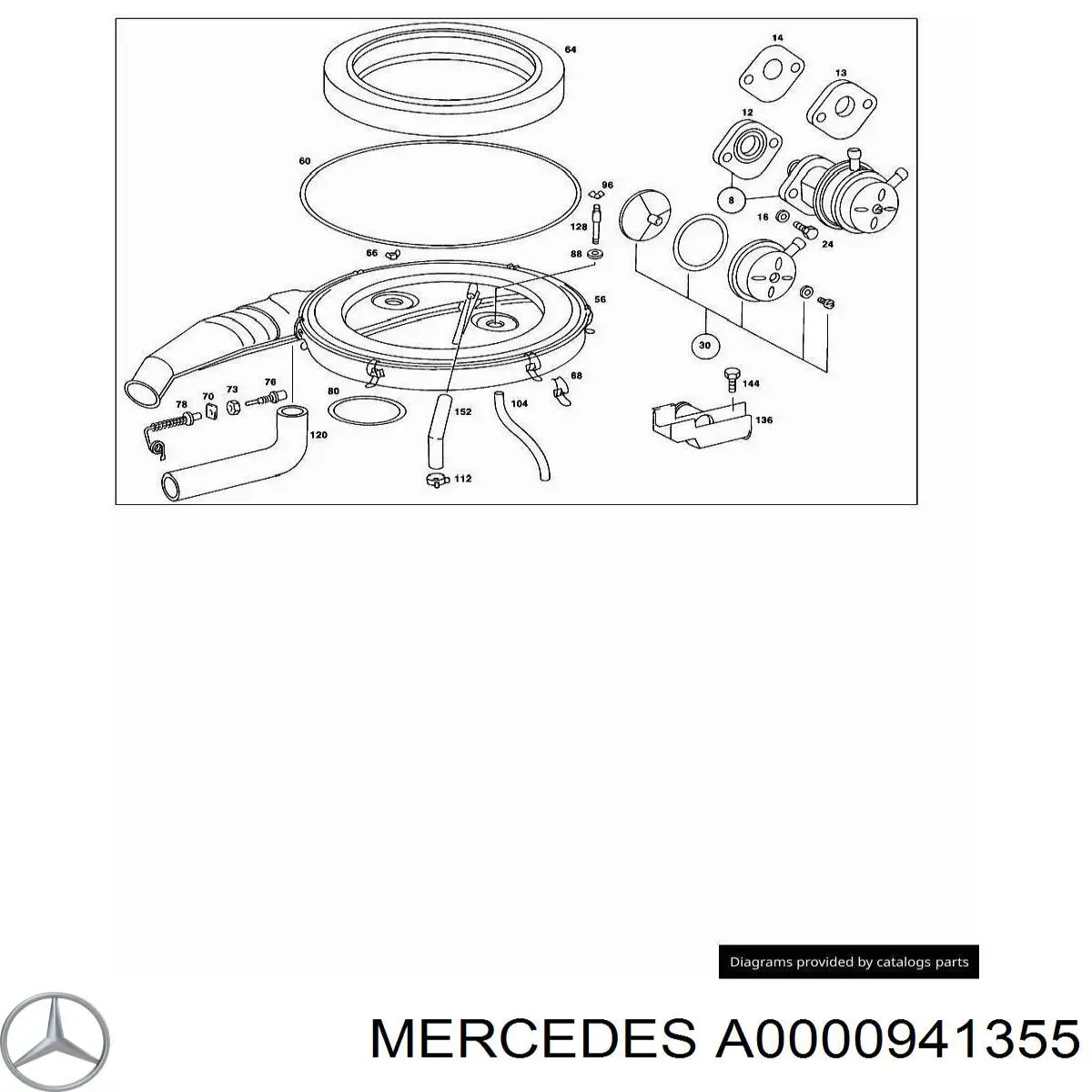  Mercedes A0000941355 precio, desde 4,54 EUR