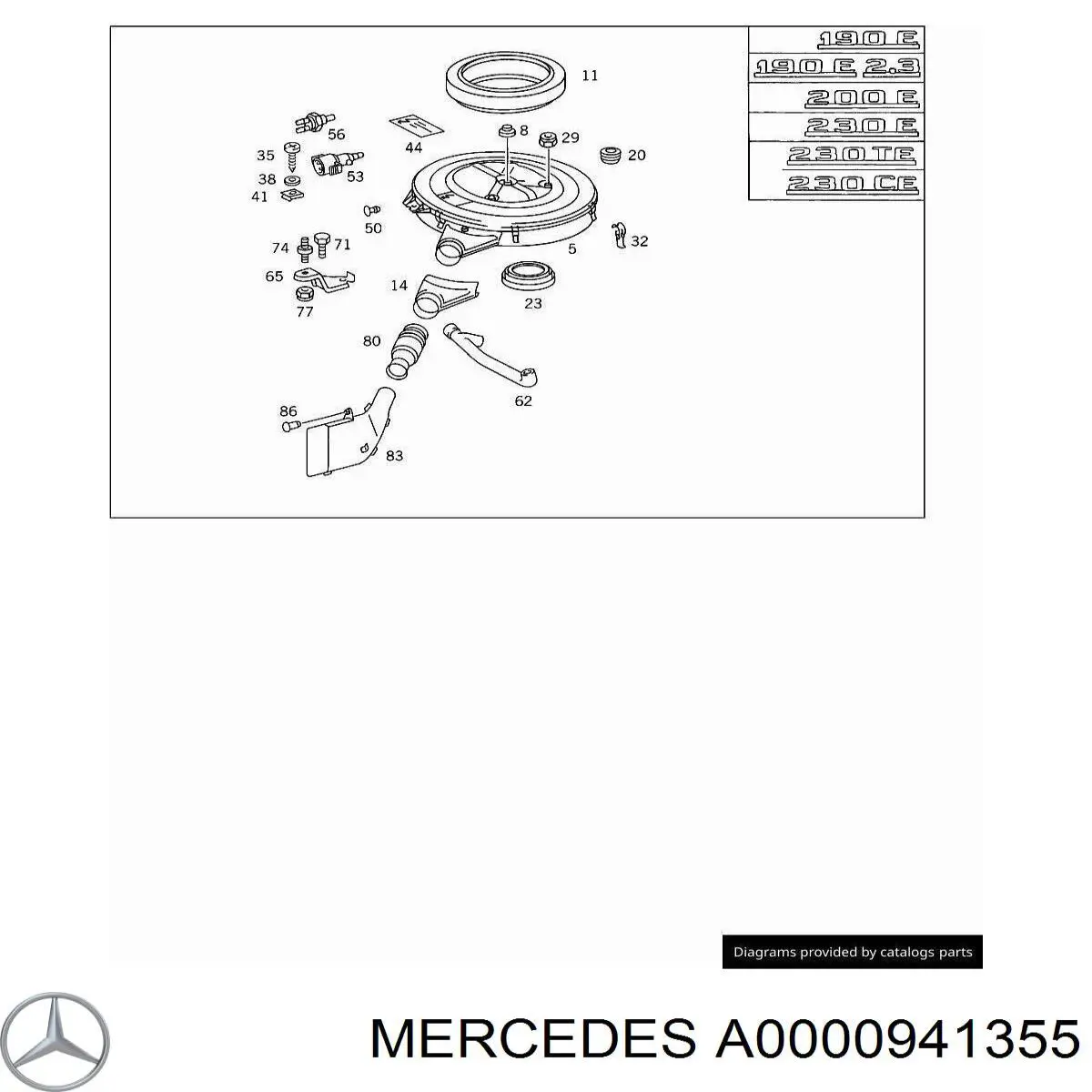Comprar A0000941355 Mercedes 