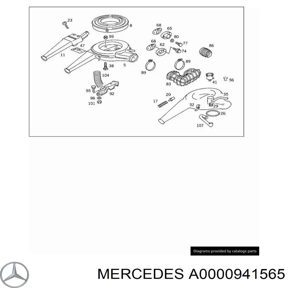 A0000941565 Mercedes 