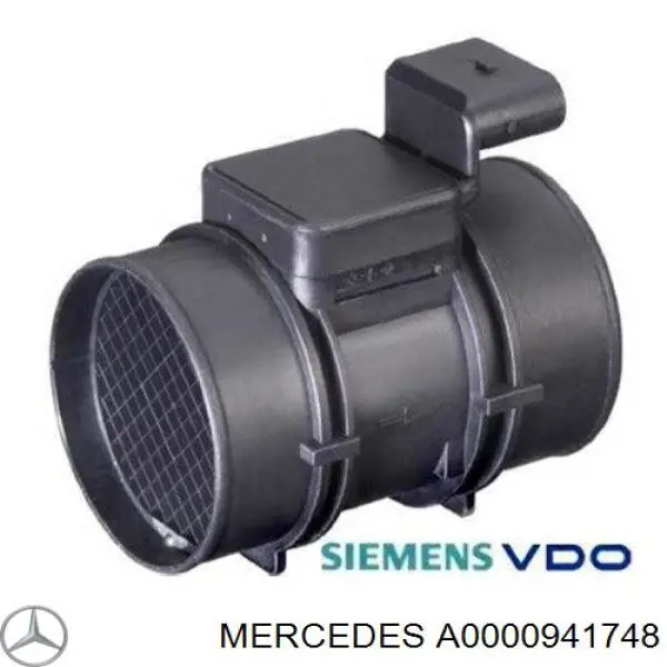 Comprar A0000941748 Mercedes Sensor de masa de aire