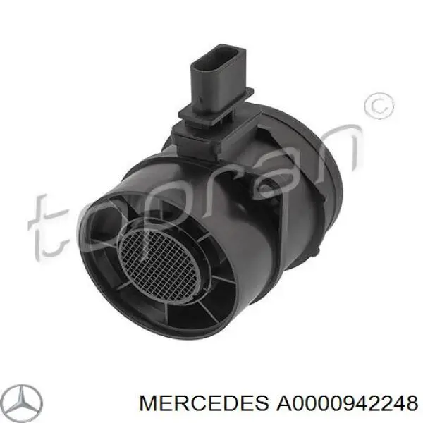 Medidor de flujo de aire Mercedes A0000942248 precio, desde 53,55 EUR