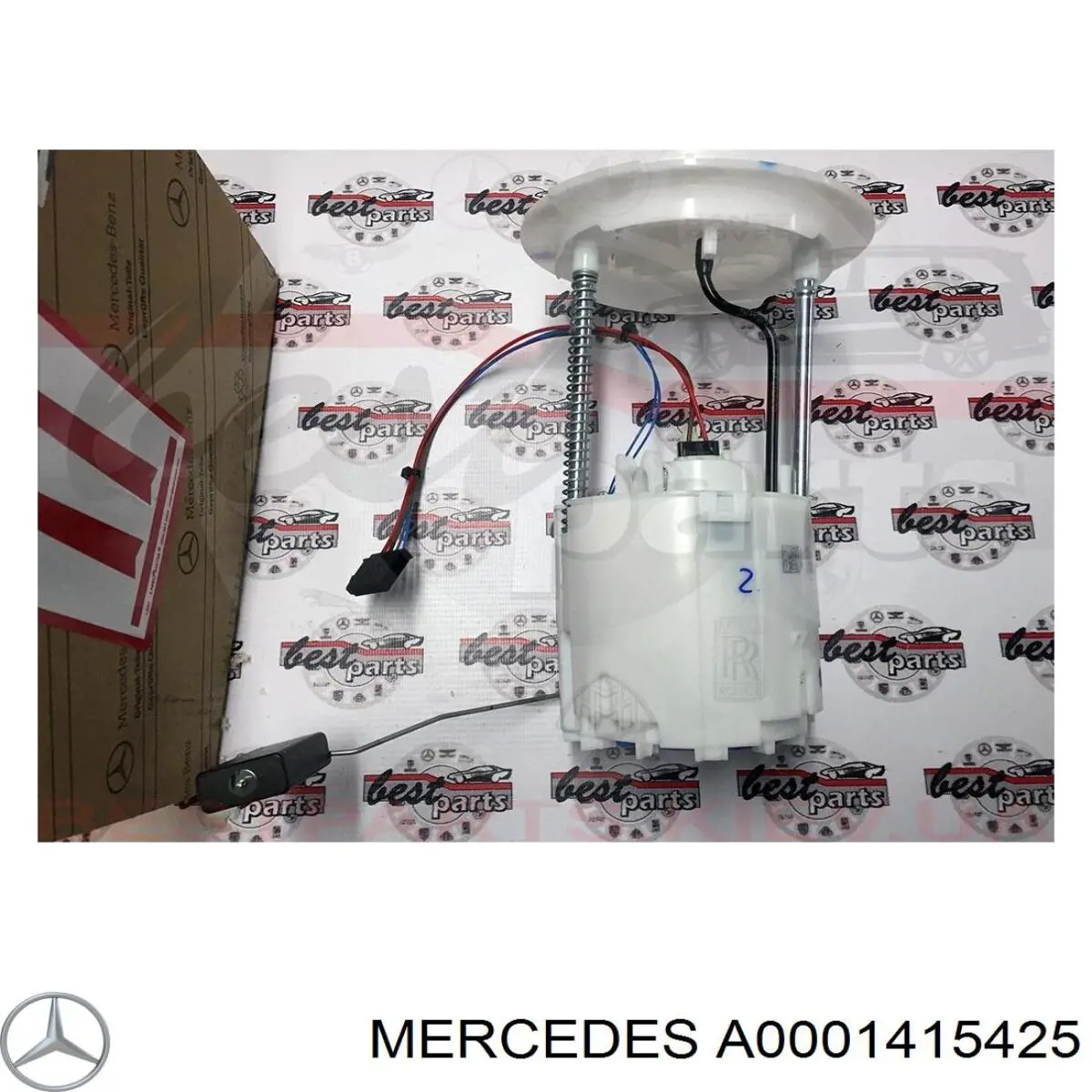 0001415425 Mercedes cuerpo de mariposa completo