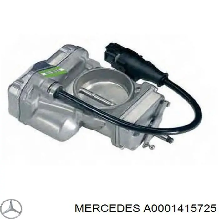 A0001415725 Mercedes cuerpo de mariposa completo